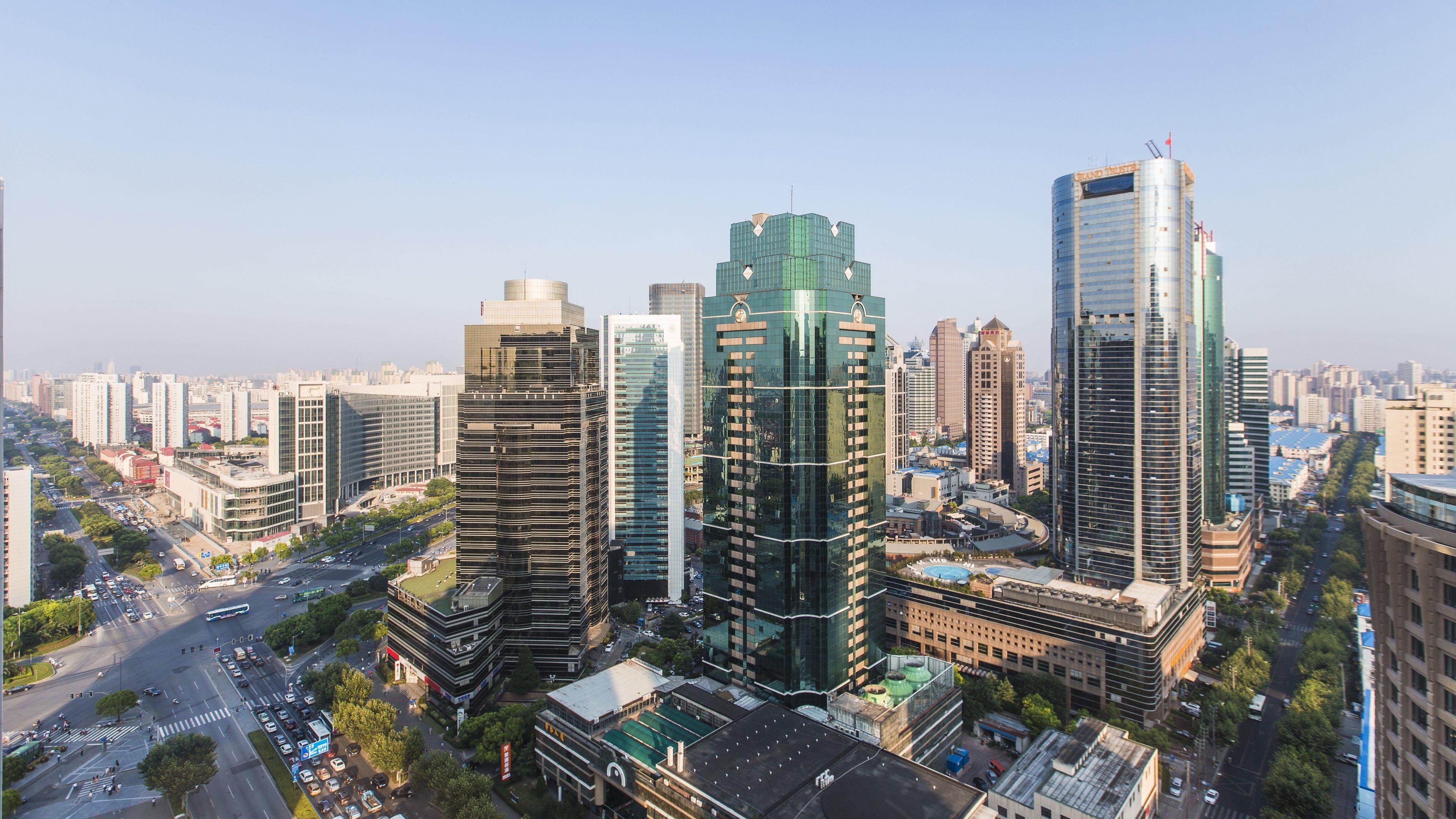 Intercontinental Shanghai Pudong By Ihg מראה חיצוני תמונה