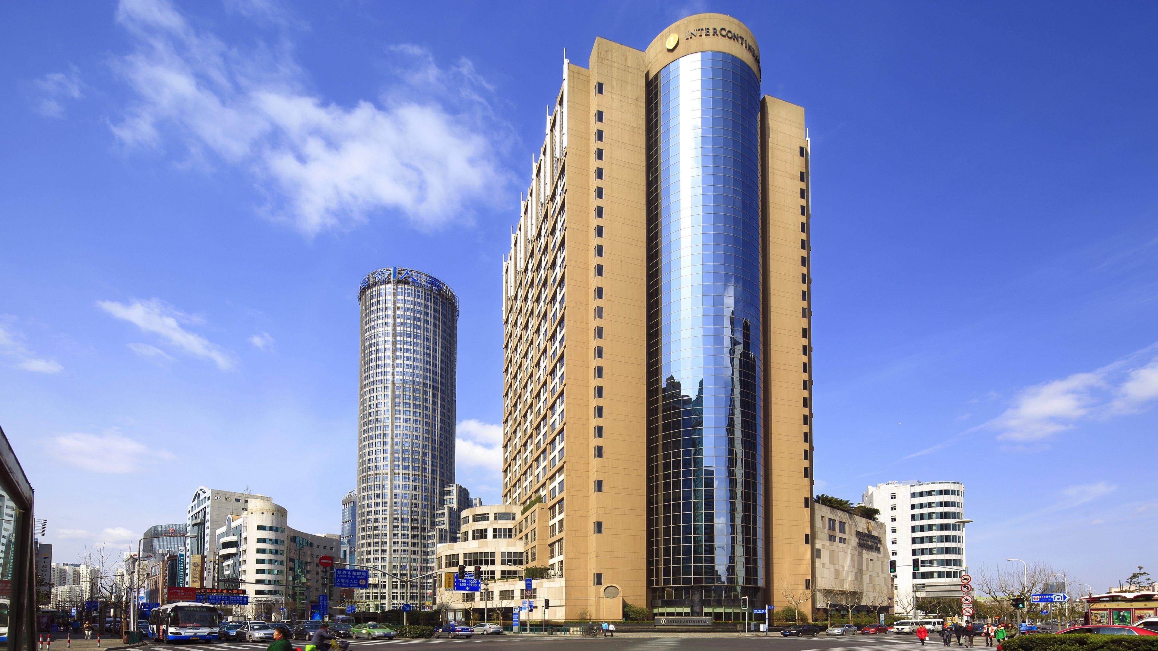 Intercontinental Shanghai Pudong By Ihg מראה חיצוני תמונה